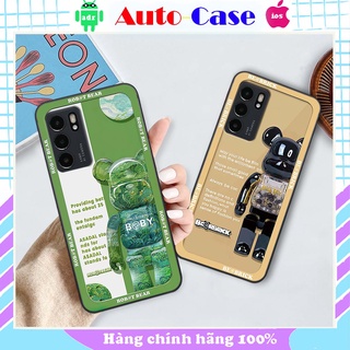 Ốp Oppo Reno6 / Reno6 Z 5G / Reno 6 in hình hoạt hình  gấu Bearbrick mới lạ, độc đáo, siêu hót