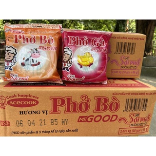 1 thùng phở gà Good 30 gói hãng Acecook