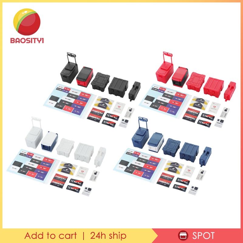 Set 5 Phụ Kiện Trang Trí Cho Xe Ô Tô Đồ Chơi Tỉ Lệ 1 / 10 HSP TRX4 SCX10