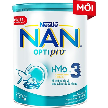 Sữa Bột Nestle NAN Optipro 3 1.8kg Nan 4 1.8kg