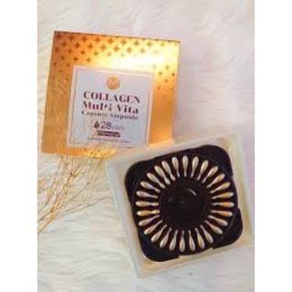 VIÊN SERUM COLLAGEN TƯƠI AMMUD - MULTI VITA AMPOULE HÀN QUỐC