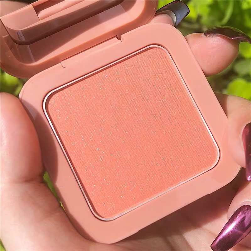 Phấn má hồng cam lâu trôi Blusher Color Geometry Lameila đơn sắc phấn mắt phấn má trang điểm Yasan