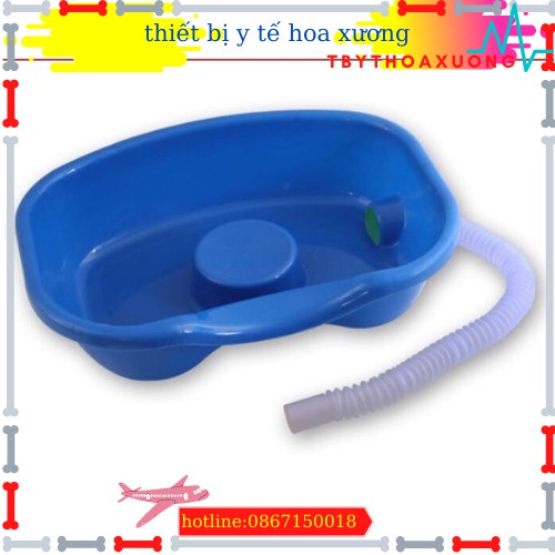 Chậu Gội Đầu Tại Giường Cho Người Già -máng gội đầu cho bệnh nhân tiện lợi
