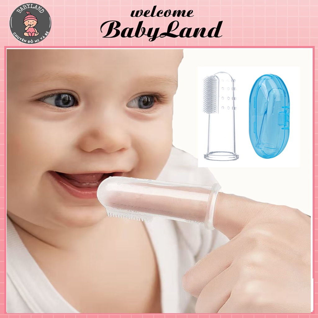 Rơ lưỡi cho bé cho bé được làm từ silicon siêu mềm babyland