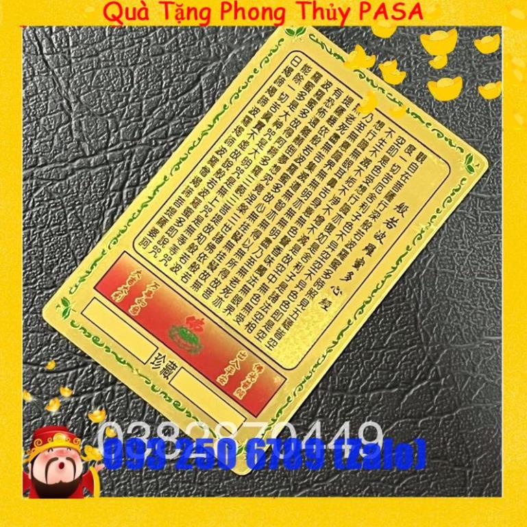 Kim Bài Quan Thế Âm Bồ Tát Bình An Phù Hợp phong Thuỷ Đẹp Lung Linh