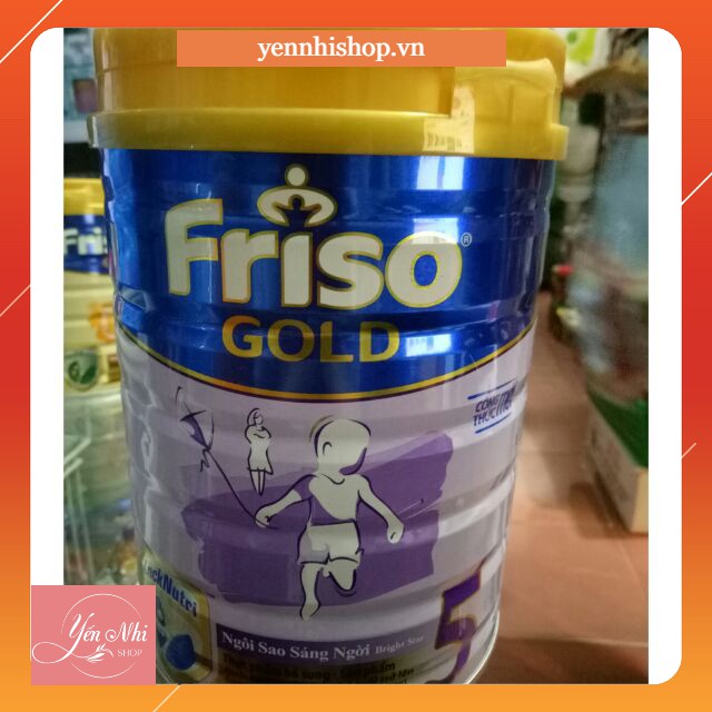 Sữa Frisolac Gold 5 900g(4 tuổi trở lên)