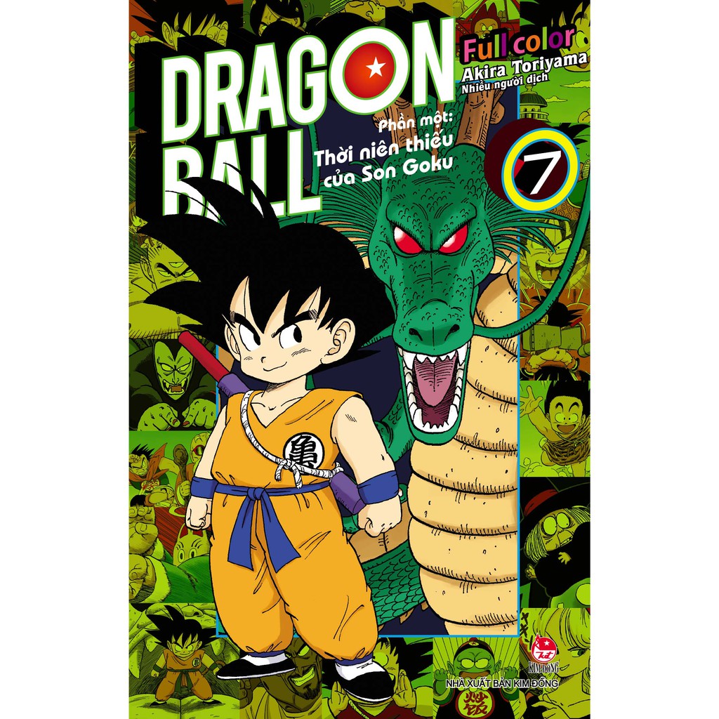Sách - Dragon Ball Full Color - Phần Một: Thời Niên Thiếu Của Son Goku - Tập 7 - Tặng Kèm Bookmark (Số lượng có hạn) | BigBuy360 - bigbuy360.vn