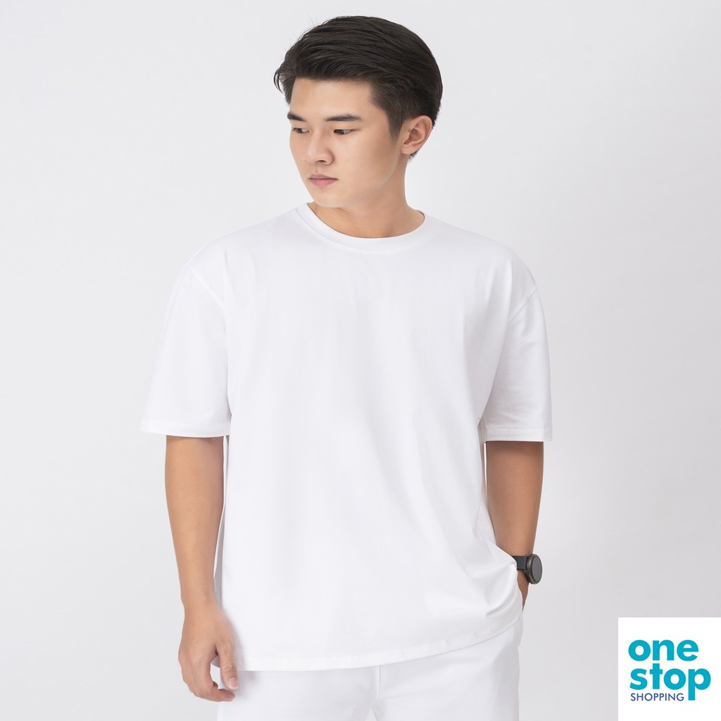 Áo thun nam nữ oversize tay lỡ chất liệu vải cotton one shop | BigBuy360 - bigbuy360.vn