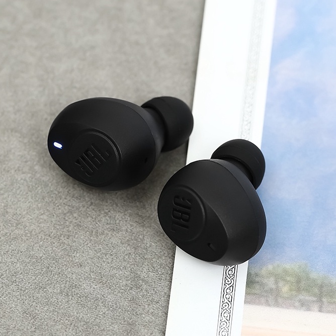 Tai nghe Bluetooth TWS Nhét tai JBL LIVEPROPTWSBLK Đen-Imei - Chính hãng BH 12 tháng - Pin 21 giờ có hộp sạc