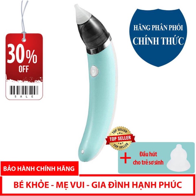 Máy Hút Mũi Điện Tử Đầu Mềm Cho Bé Little Bees