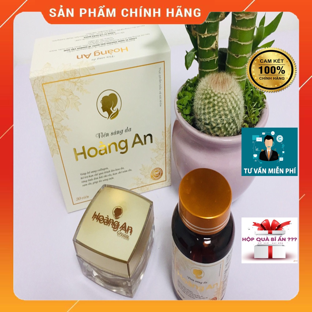 Viên Uống và Kem Dưỡng Trắng Da Hoàng An mới giúp xóa mờ Thâm Nám và làm Trắng Da Hiệu Quả