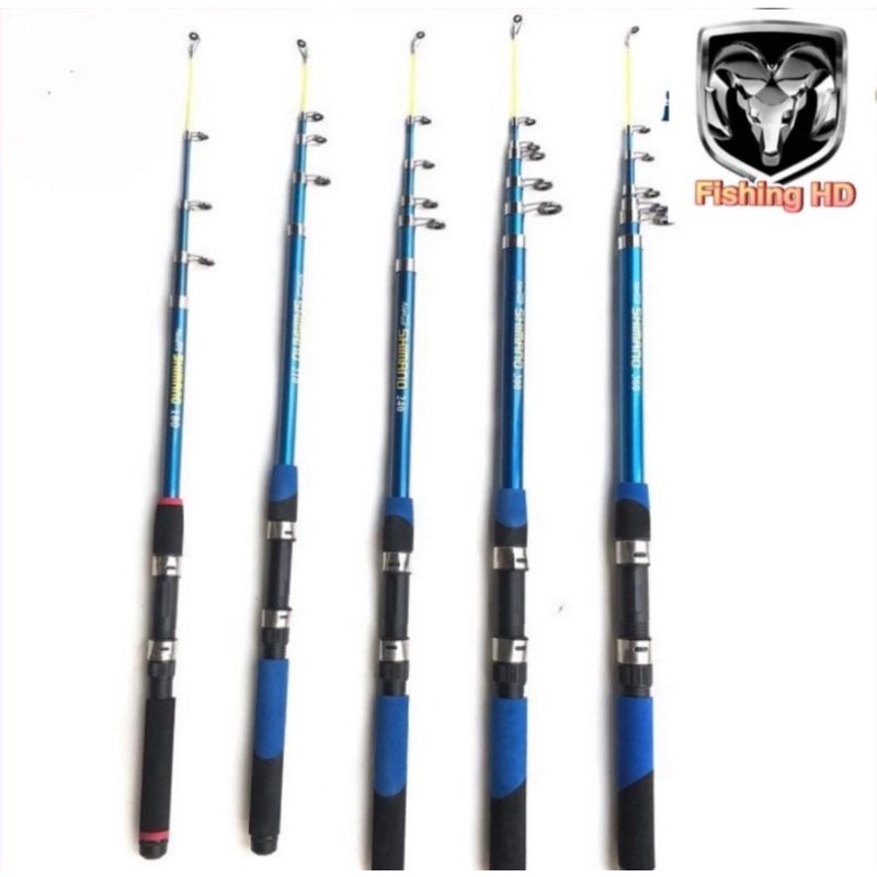 Cần Câu Cá Rút Gọn Shimano 1m8 -  3m6 siêu khỏe CC24 đồ câu FISHING_HD