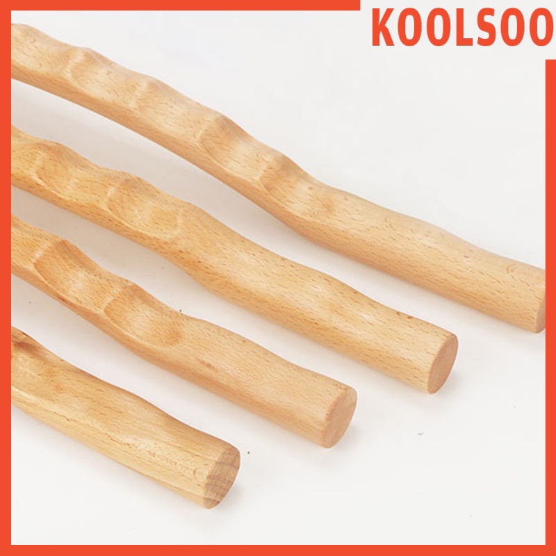 Set 4 que cạo gió bằng gỗ mát xa cổ/lưng/vai tiện lợi