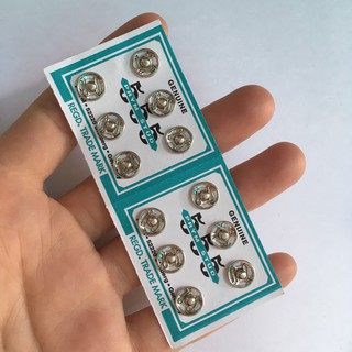 🌺 Nút cúc bấm áo dài nút bóp size 7mm TỐT