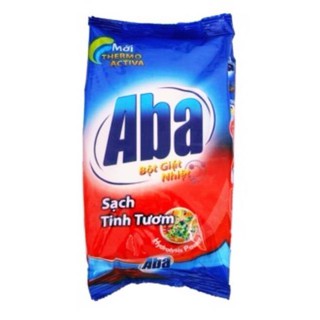 Bột giặt nhiệt aba sạch tim tươn gói 400g