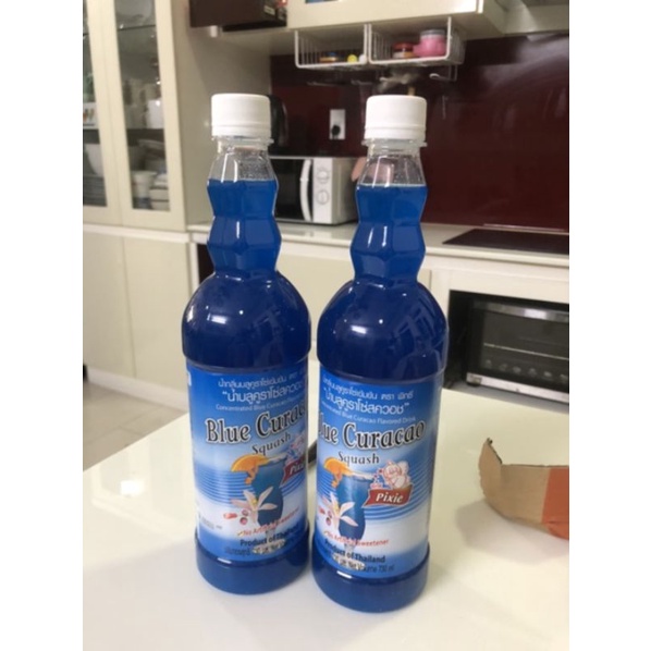 Siro (Syrup) Thái Lan Pixie đủ vị 730ML Vải, chanh dây, nho, bạc hà, blue punch,đào, dâu