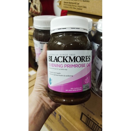 Tinh Dầu Hoa Anh Thảo BLACKMORES EVENING PRIMROSE OIL 190 Viên