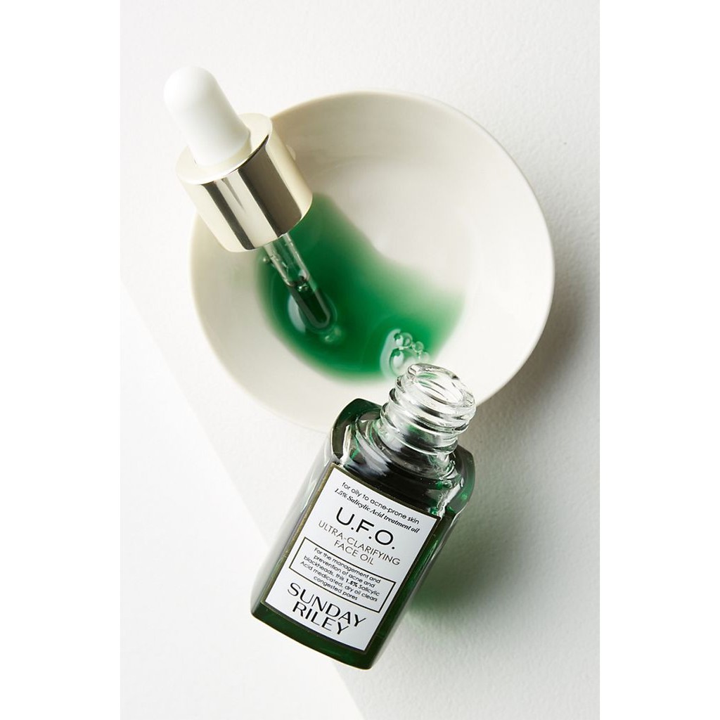 SUNDAY RILEY 💙 Dầu dưỡng cho da mụn nhạy cảm U.F.O. Ultra-Clarifying Face Oil | BigBuy360 - bigbuy360.vn