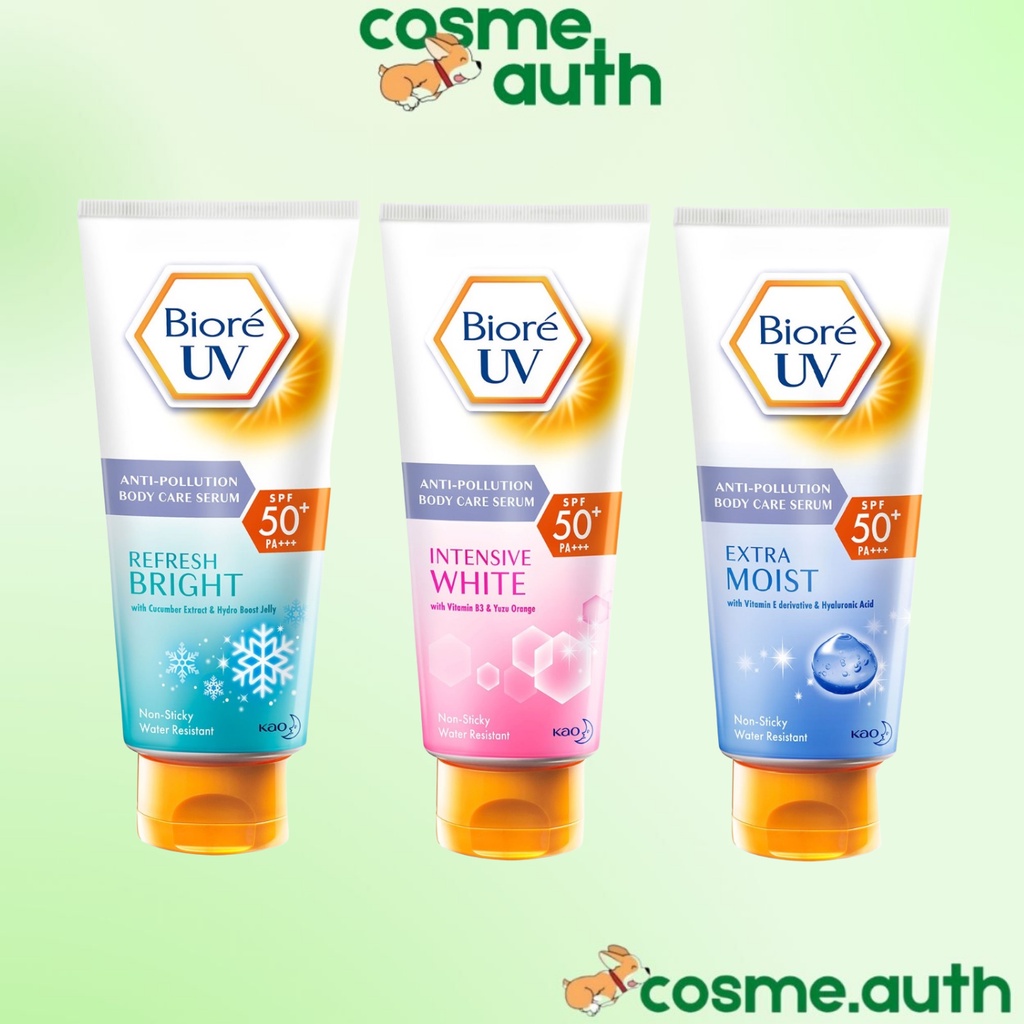 Tinh Chất Dưỡng Thể Chống Nắng Biore - Bioré UV Anti-Pollution Body Care Serum SPF50+ PA+++