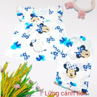 Bộ đồ tole lanh lửng bé gái đủ size