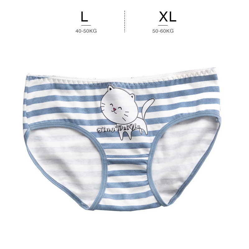 Quần lót nữ cute cotton cao cấp hoạ tiết ngộ nghĩnh đáng yêu LAVENUSA QL32