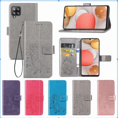 Ốp Lưng Điện Thoại Dạng Ví Da Lật Dành Cho Samsung Galaxy A73 A33 A53 A23 A13 A03 A03s A52 A22 M32 M52 M22 M23