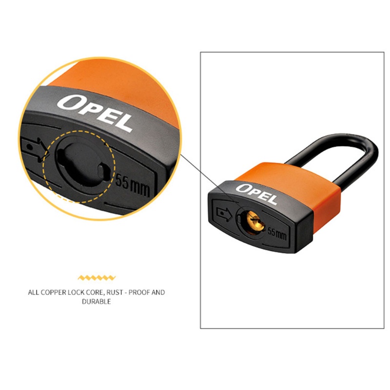 Ổ Khóa Bằng Sắt Siêu An Ninh Chống Thấm Nước Chống Bụi Bằng Thép Với Vỏ Pvc Bảo Vệ Tiện Dụng