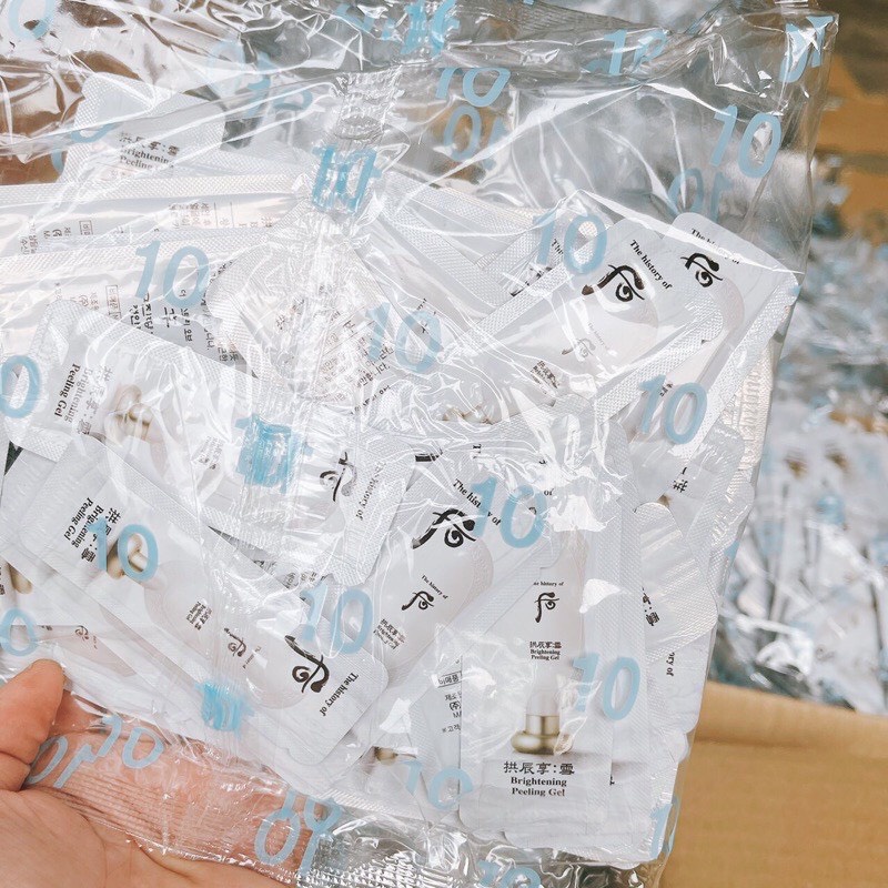 Gel tẩy tế bào chết làm sáng da The history of Whoo Gongjinhyang Seol Brightening Peeling 1ml