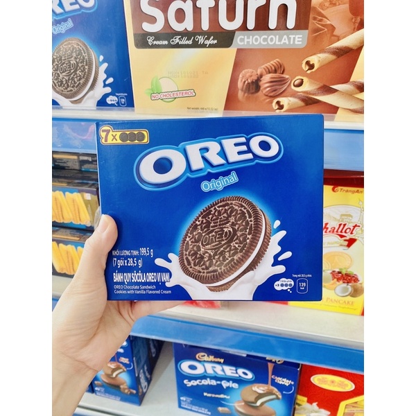 BÁNH QUY OREO VỊ VANI 199,5G