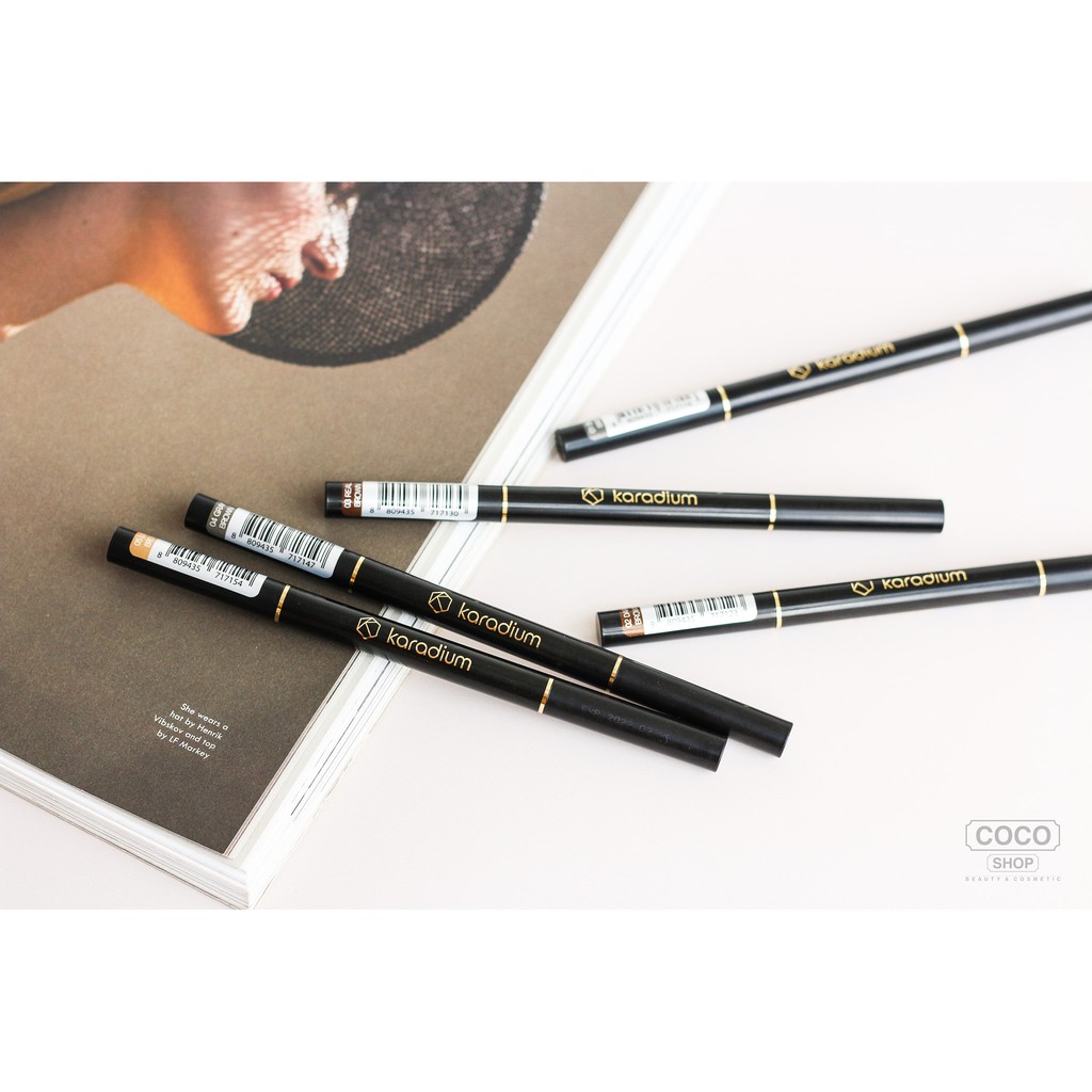 Chì kẻ mày 2 đầu Karadium [CocoLux]