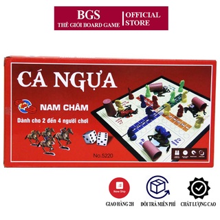 Bộ Cờ Cá Ngựa Nam Châm 32x32CM Chất Lượng Cao