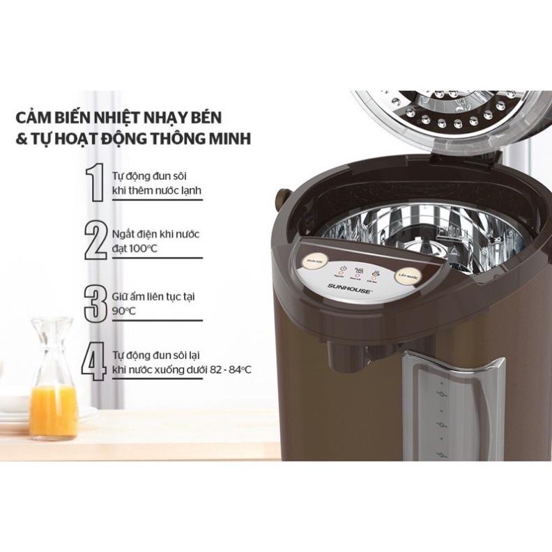 Bình Thuỷ Điện SUNHOUSE SHD1535 dung tích 3.5 lít hàng chính hãng