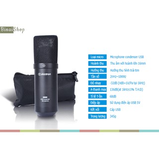 Micro thu âm USB Alctron UM900
