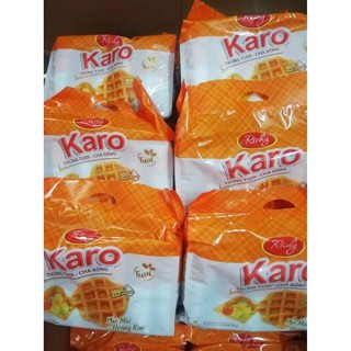 combo 3 Bánh karo richy - trứng tươi chà bông - bịch 6 cái 156g/469kcal - tươi mới mỗi ngày