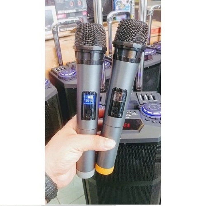 LOA KÉO KARAOKE THÙNG GỖ ZANSONG K5 BASS 3.5 TẤC KÈM 2 MIC CỰC KHỦNG