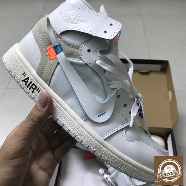 SALE Giày HOT Giầy thể thao, sneaker AIR JORDAN 1 OFF WHITE trắng thời trang phong cách 2020 * '