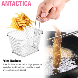 Rổ đựng ráo dầu đồ chiên bằng inox tiện dụng cho gia đình