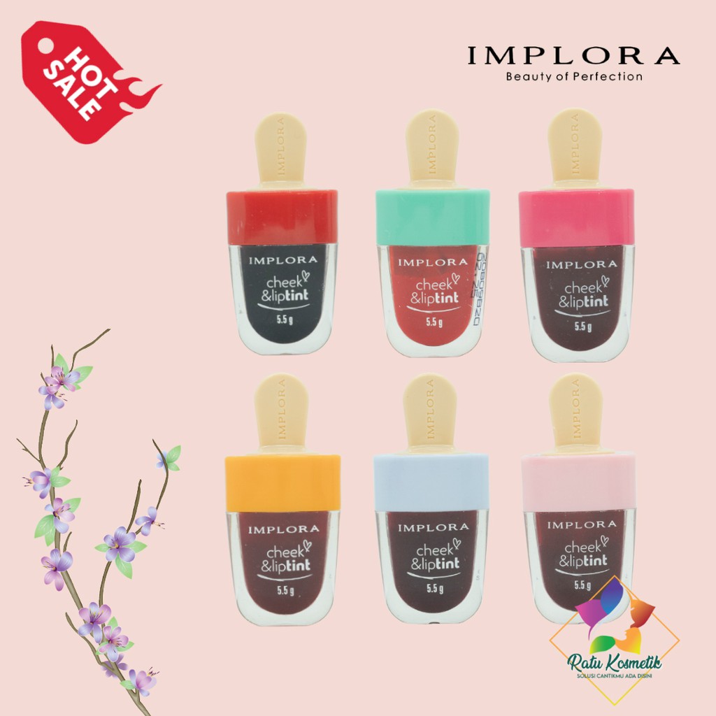 (hàng Mới Về) Son Tint Implora Trang Điểm Chuyên Nghiệp | BigBuy360 - bigbuy360.vn