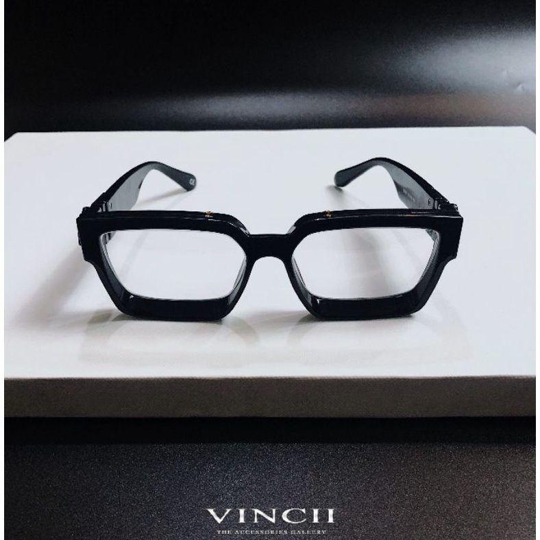 Kính Vincii.gallery - Kính mắt Million Series tròng trong, gọng trong suốt lõi kim loại ko gỉ