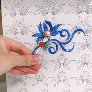 [Hoa cuốn chỉ - 26] giấy cứng làm triền hoa