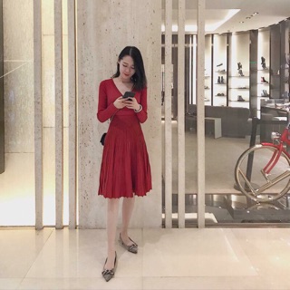 Set bộ đồ hoa đỏ Chị Bé