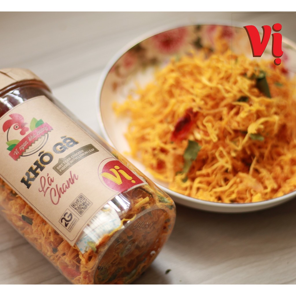 Khô gà lá chanh, cay chất lượng cao Vị ngon khó cưỡng hũ 250g | BigBuy360 - bigbuy360.vn