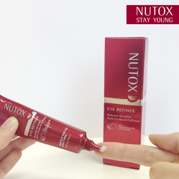 Kem Dưỡng & Ngừa Nếp Nhăn Vùng Mắt Trẻ Hóa Làn Da Nutox - 15ml (HSD Tháng 10.2021)