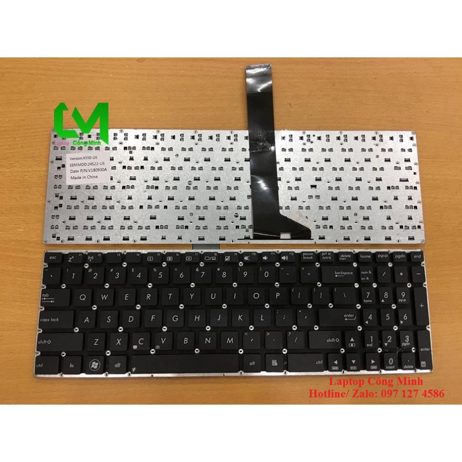 BÀN PHÍM LAPTOP ASUS X550 S550 P550 X552 A550 - Bảo Hành 12 tháng