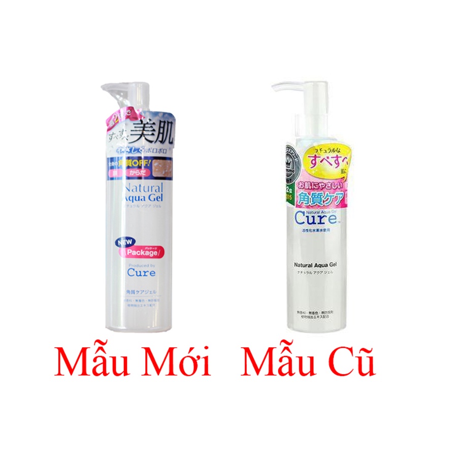 [Gel Tẩy Tế Bào Chết] Cure Natural Aqua nội địa Nhật Bản 250g