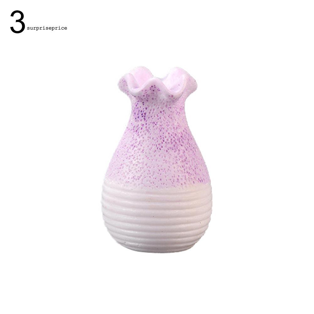 Bình hoa nhựa mini trang trí vườn cảnh thiết kế tiện dụng