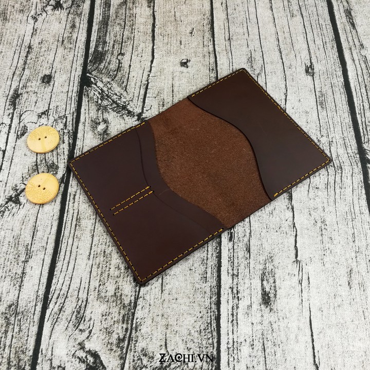 VÍ DA ĐỰNG PASSPORT - DA BO HANDMADE ZACHI