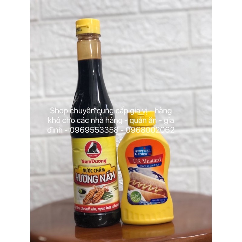 [FREESHIP GIÁ SỈ] COMBO XÌ DẦU HƯƠNG NẤM NAM DƯƠNG - HÀNG CHUẨN 500ML VÀ MÙ TẠT VÀNG