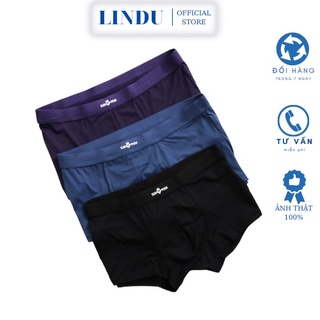 Quần sịp nam đùi boxer thun lạnh, quần lót họa tiết cao cấp bigsize combo 3 chiếc xuất nhật sunwish - HÀNG MỚI VỀ