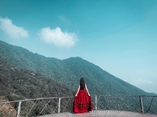 ĐẦM MAXI NHẤN BÈO CỔ YẾM (KÈM VIDEO HÌNH THẬT)